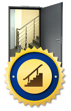 Противопожарная дверь на лестничную клетку Противопожарная дверь на лестничную клетку