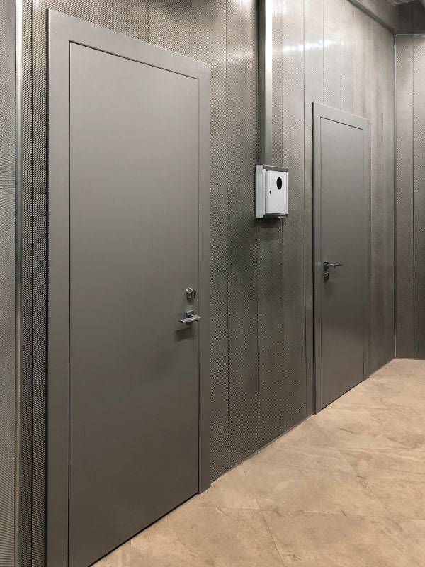 Двери со скрытыми петлями Двери со скрытыми петлями