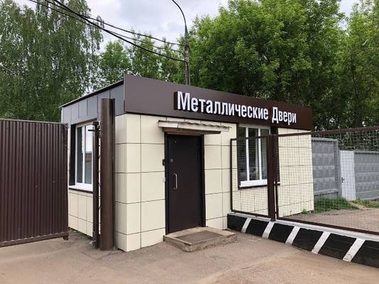 Облицовка КПП фасадной кассетой Облицовка КПП фасадной кассетой