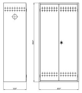 Конструкция шкафа Конструкция шкафа