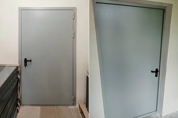 Широкая огнестойкая дверь («Пятёрочка», г. Балашиха) Широкая огнестойкая дверь («Пятёрочка», г. Балашиха)