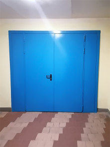 Дверь с боковыми вставками, вид спереди Дверь с боковыми вставками, вид спереди